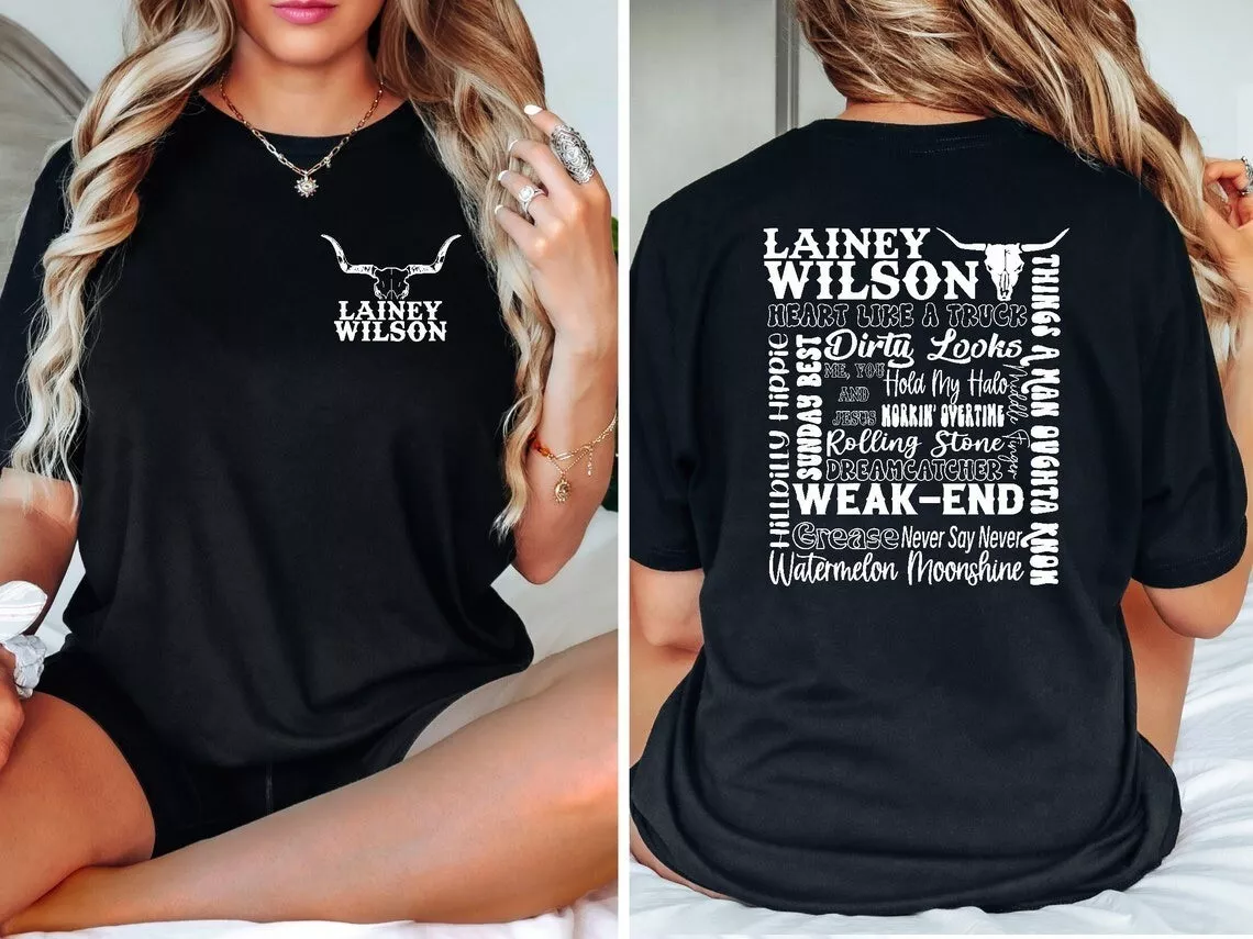 2025 Lainey Wilson Whirlwind World Tour Shirt, Lainey Wilson Concert Fan Shirt