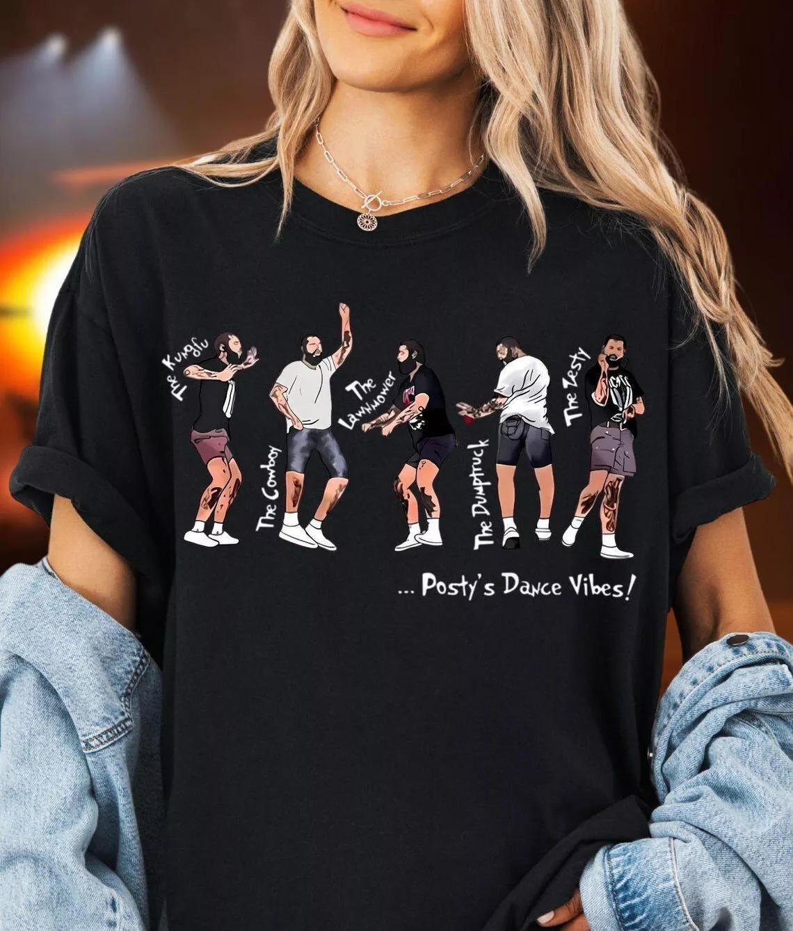 Post Malone Posty 2025 Tour Shirt, Kids Post Malone Shirt, Posty Tour 2025 Gifts
