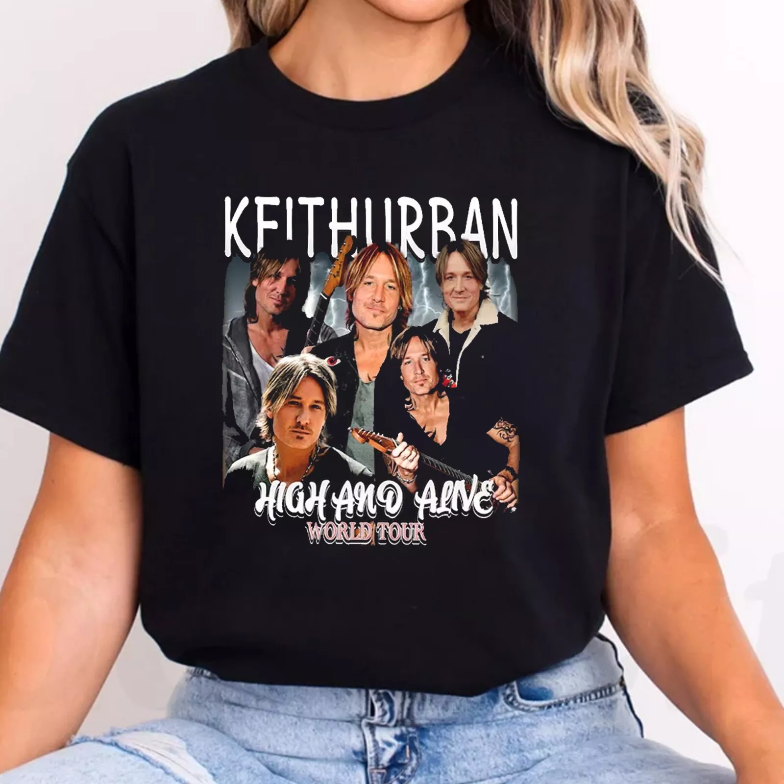Keith Urban High And Alive Tour 2025 Shirt, Keith Urban 2025 Concert One Side
