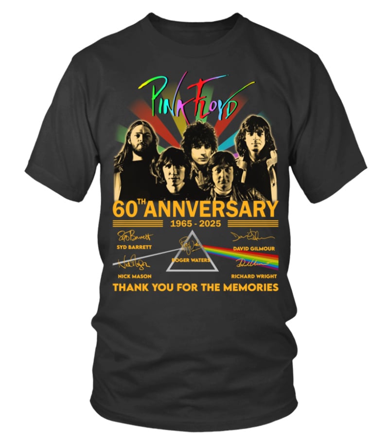 Pink Floyd 2025 Merch Tour Shirt