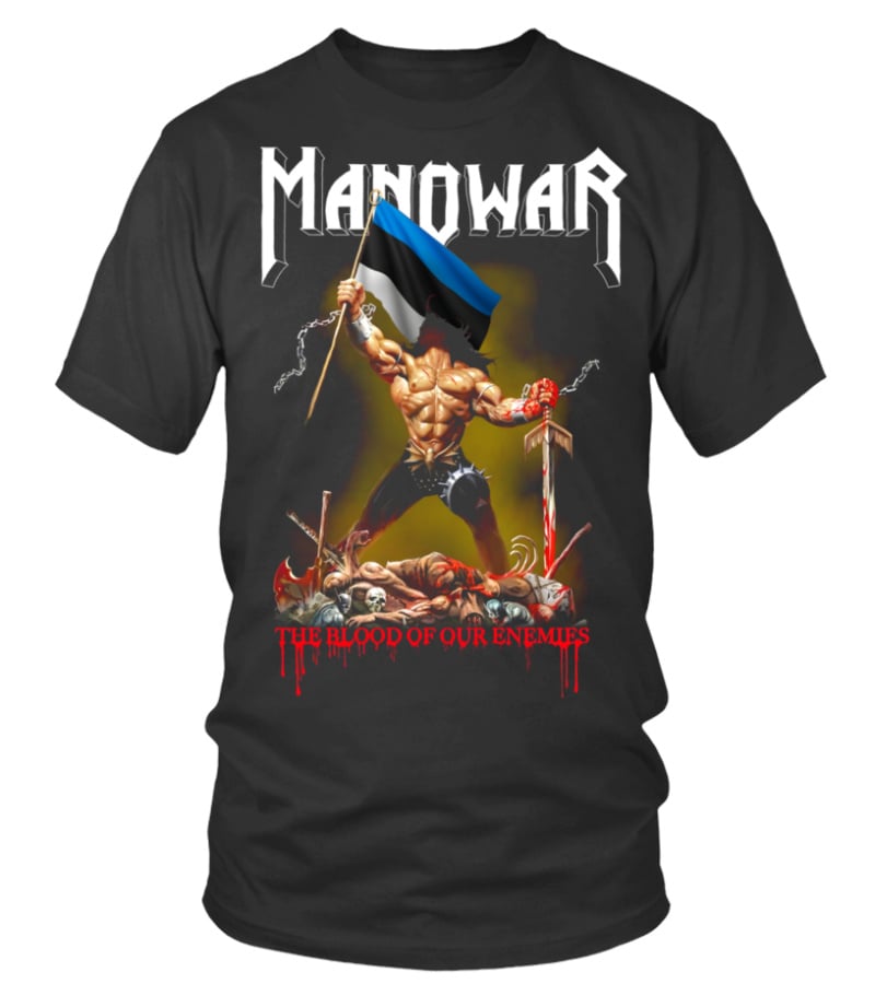 Estonia - Manowar The Blood Of Our Enemies Merch Tour 2025 Shirt