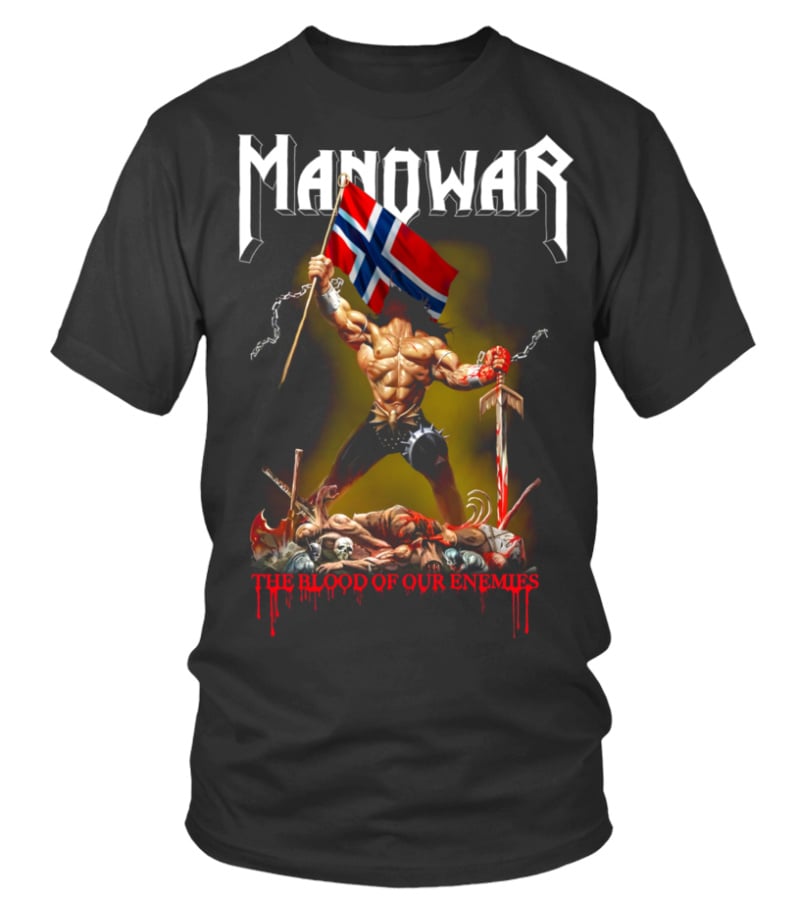 Norway - Manowar The Blood Of Our Enemies Merch Tour 2025 Shirt