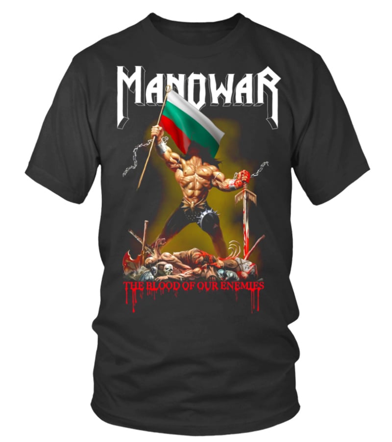 Bulgaria - Manowar The Blood Of Our Enemies Merch Tour 2025 Shirt