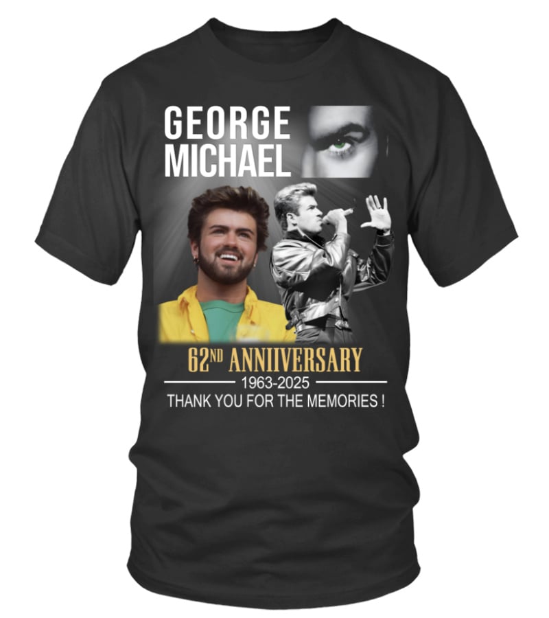 George Michael Anniversary 1963-Merch Tour 2025 Shirt 