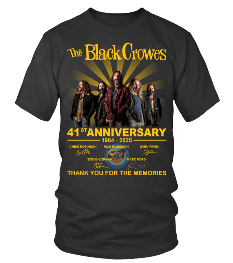 The Black Crowes Merch Tour 2025 Shirt