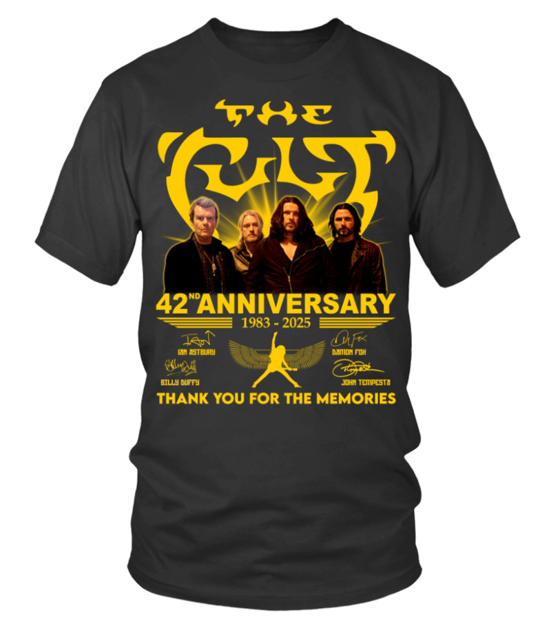 The Cult Merch Tour 2025 Shirt