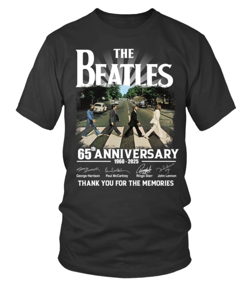The Beatles Anniversary Merch Tour 2025 Shirt 