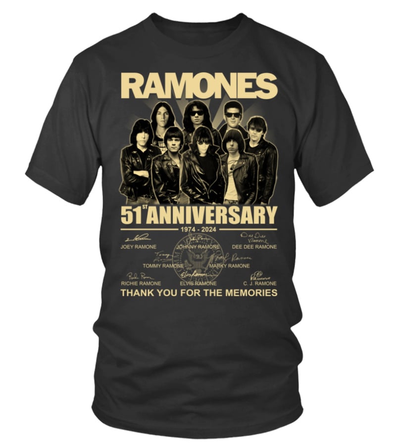 Ramones Merch Tour 2025 Shirt
