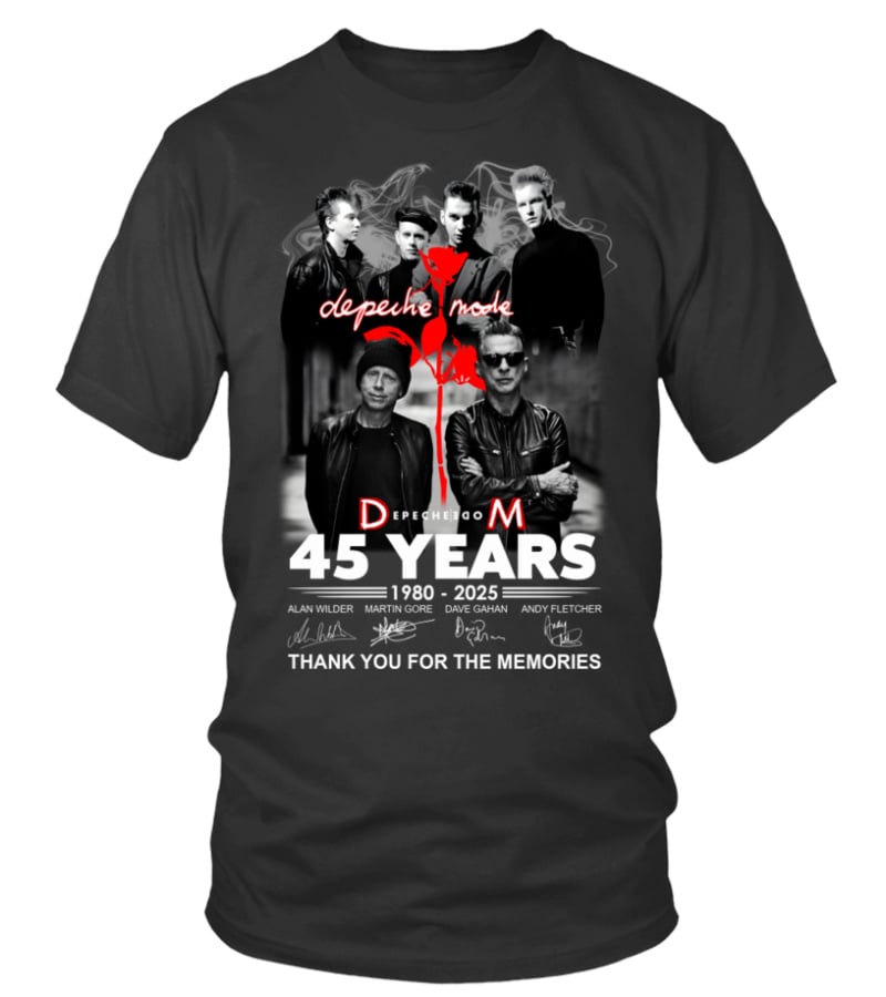 Depeche Mode Merch Tour 2025 Shirt