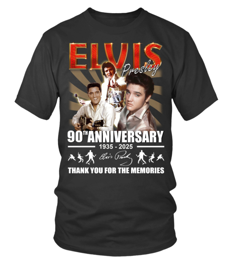 Elvis Presley Merch Tour 2025 Shirt