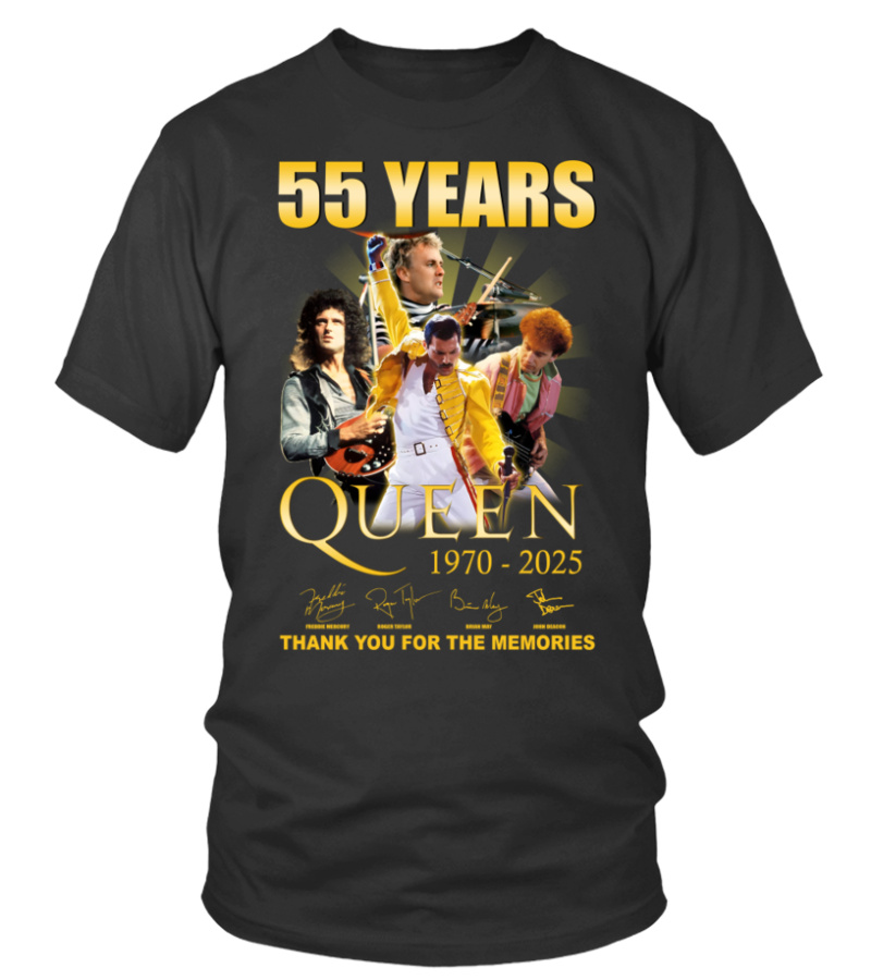Queen Band Merch Tour 2025 Shirt