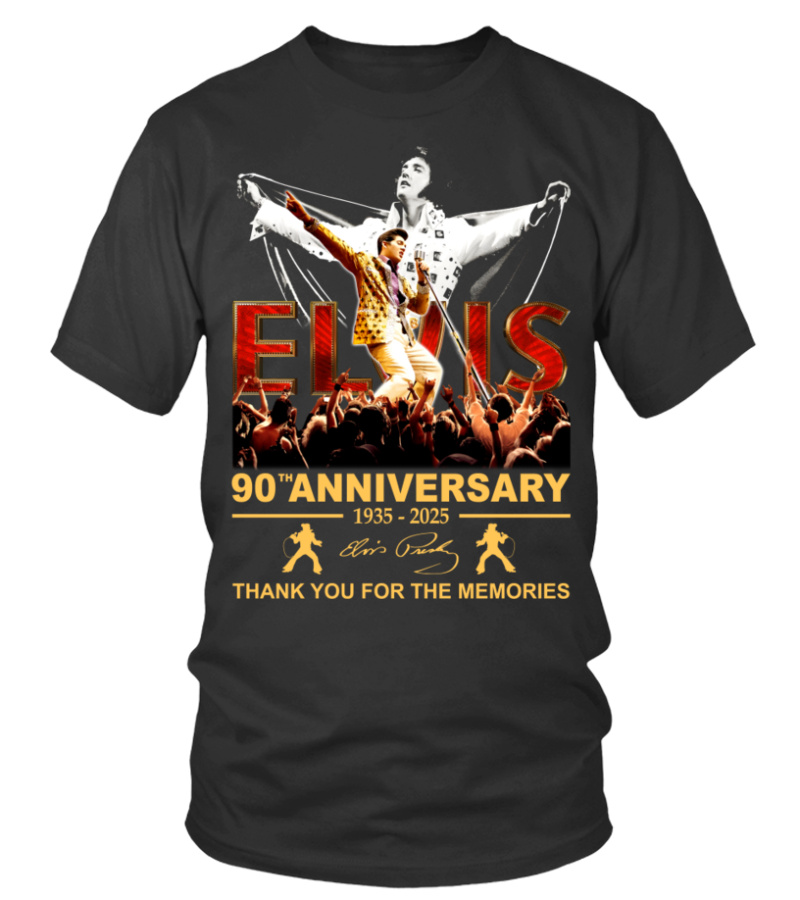 Elvis Presley Merch Tour 2025 Shirt