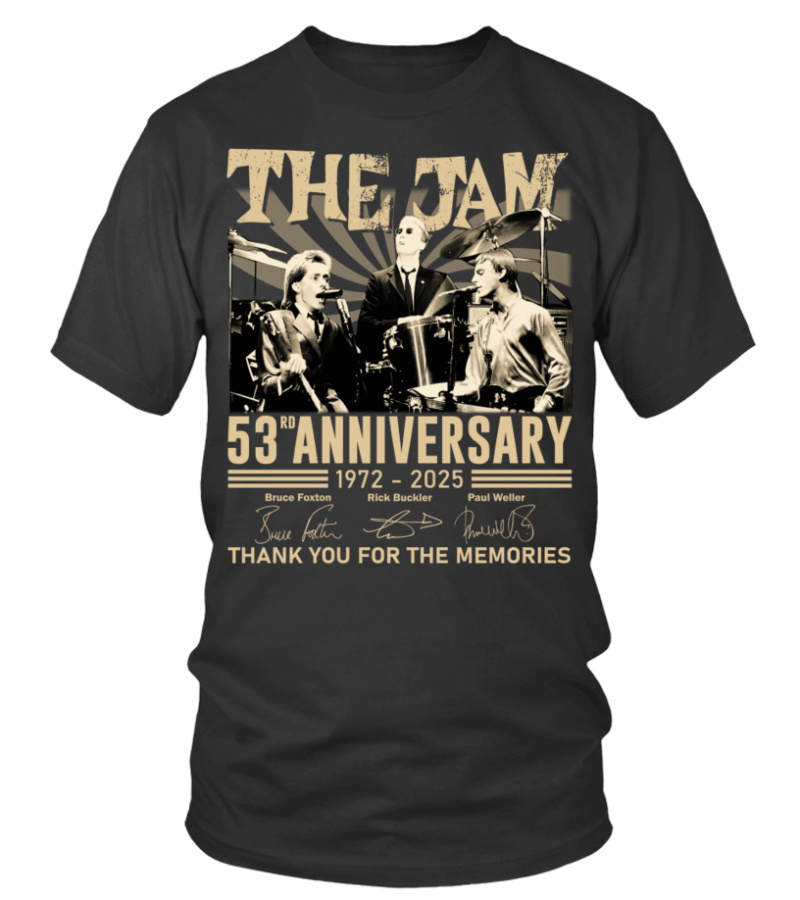 The Jam Merch Tour 2025 Shirt