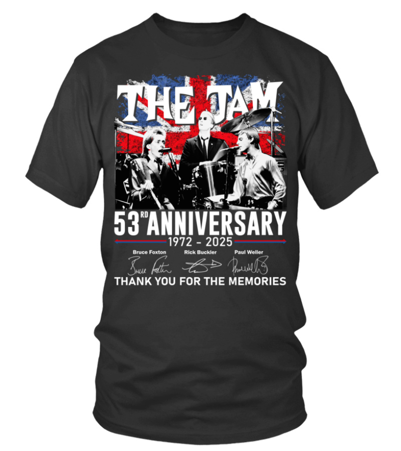 The Jam Merch Tour 2025 Shirt