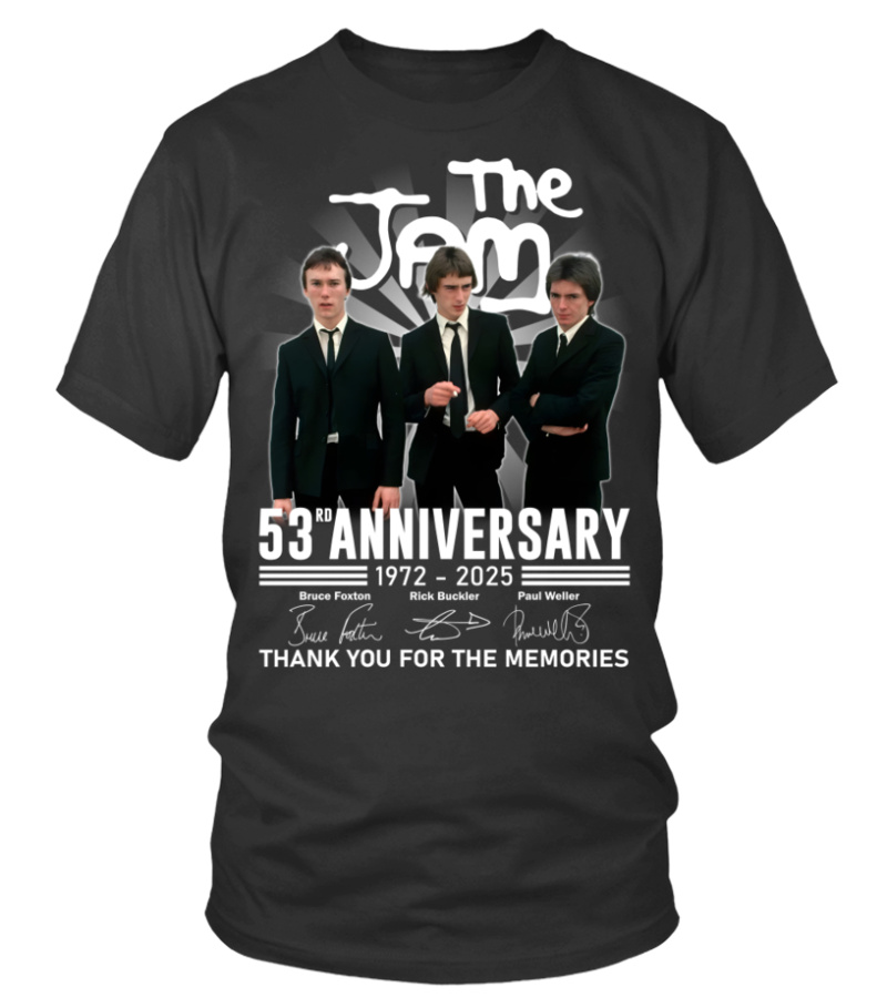 The Jam Merch Tour 2025 Shirt
