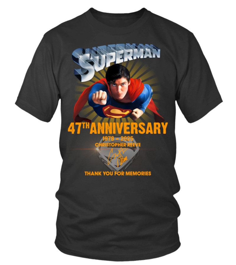Superman Anniversary 1978-Merch Tour 2025 Shirt 