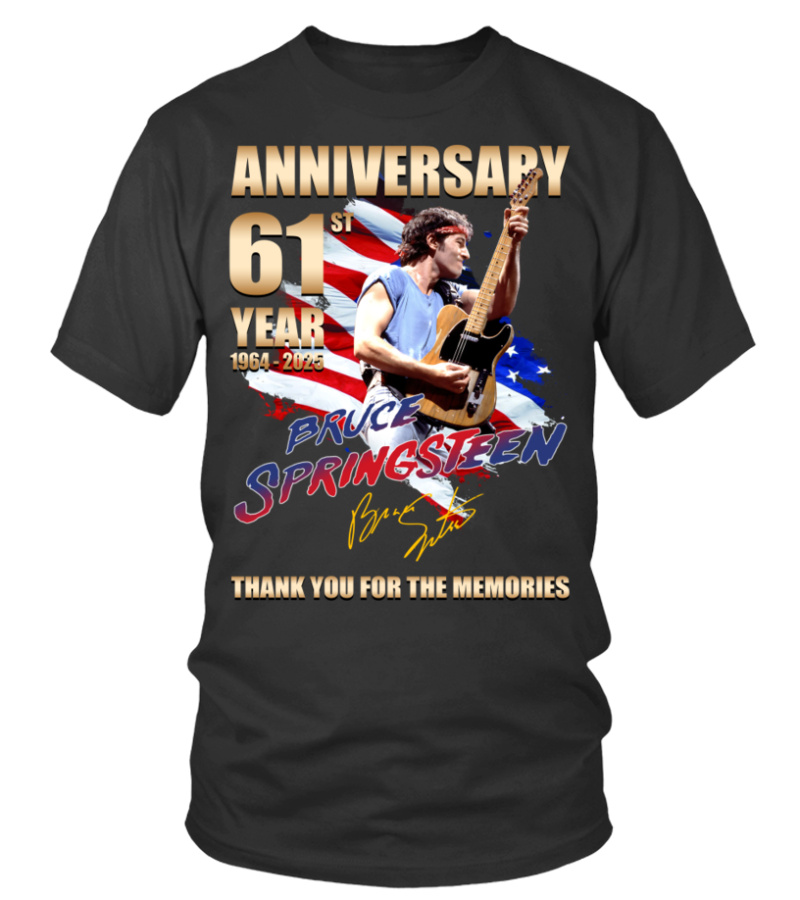 Bruce Springsshirtn Merch Tour 2025 Shirt