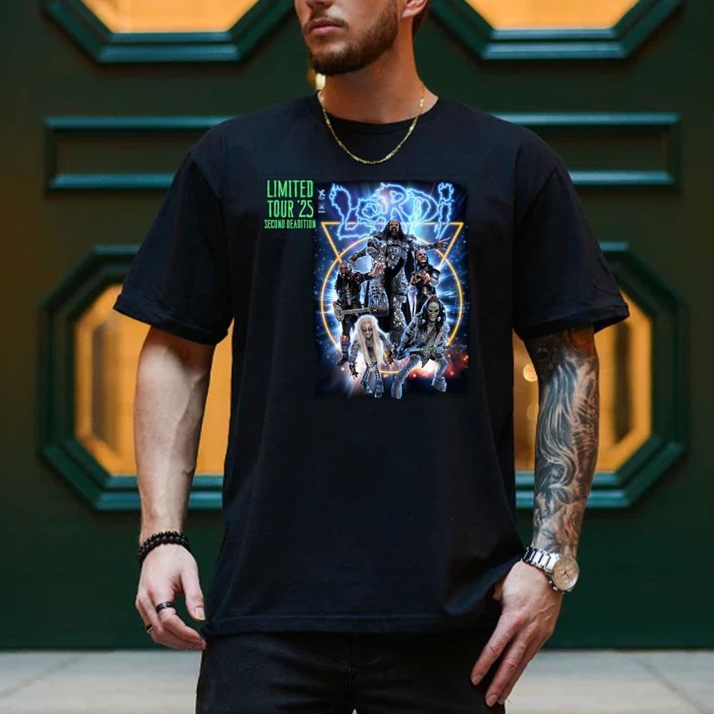 Design Lordi Second Deadition Tour 2025 Vuitino Merch