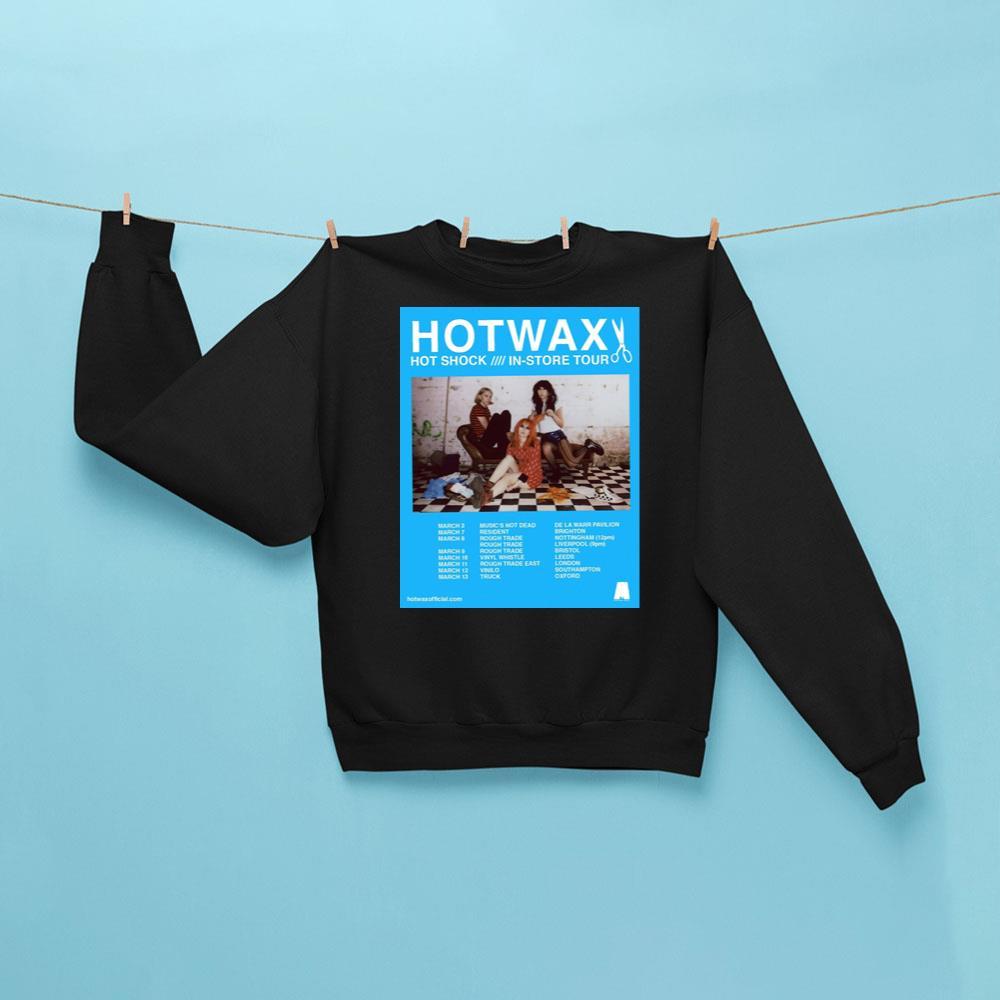 Hotwax Hot Shock In Store Tour 2025 Vuitino Shirt