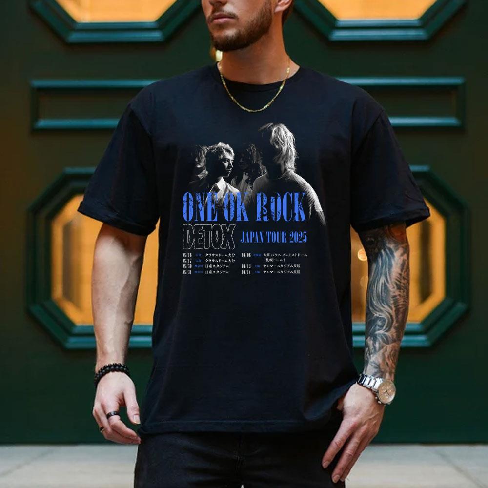 Design Design One Ok Rock Detox Tour 2025 Vuitino Merch