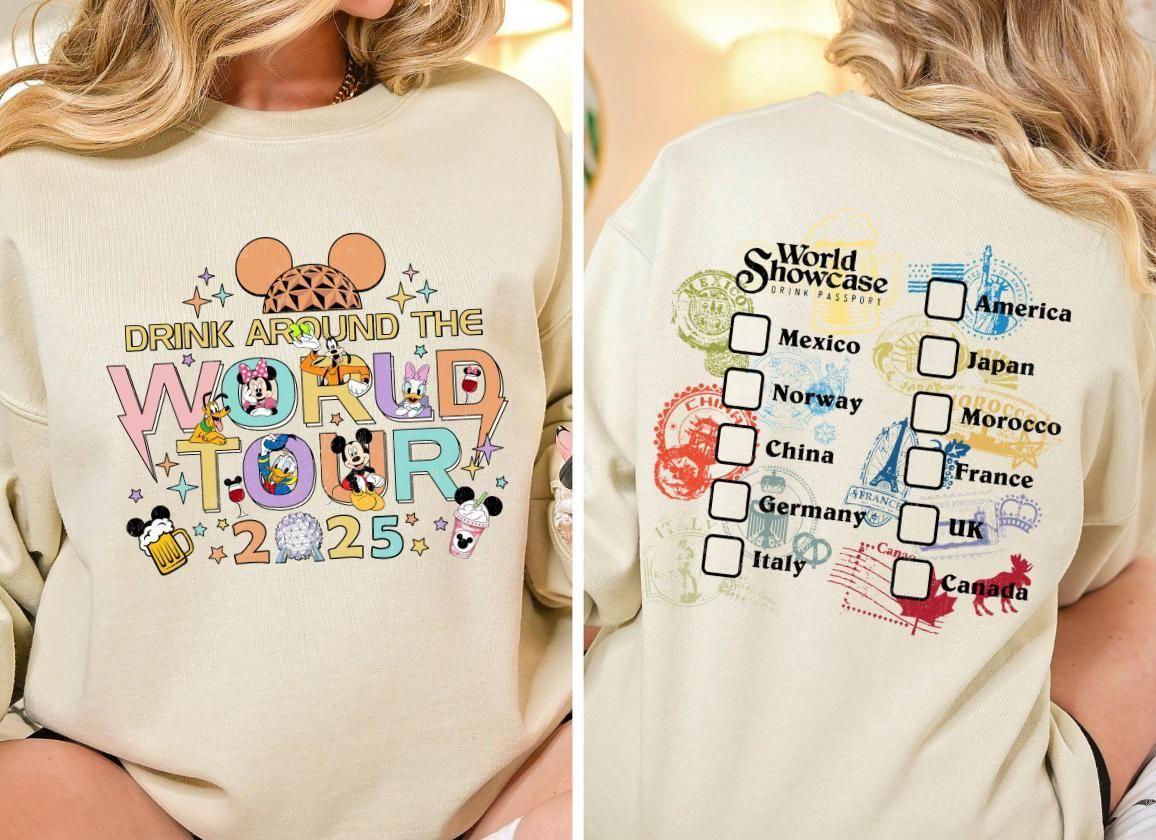 Epcot World Tour 2025 3 Vuitino Merch