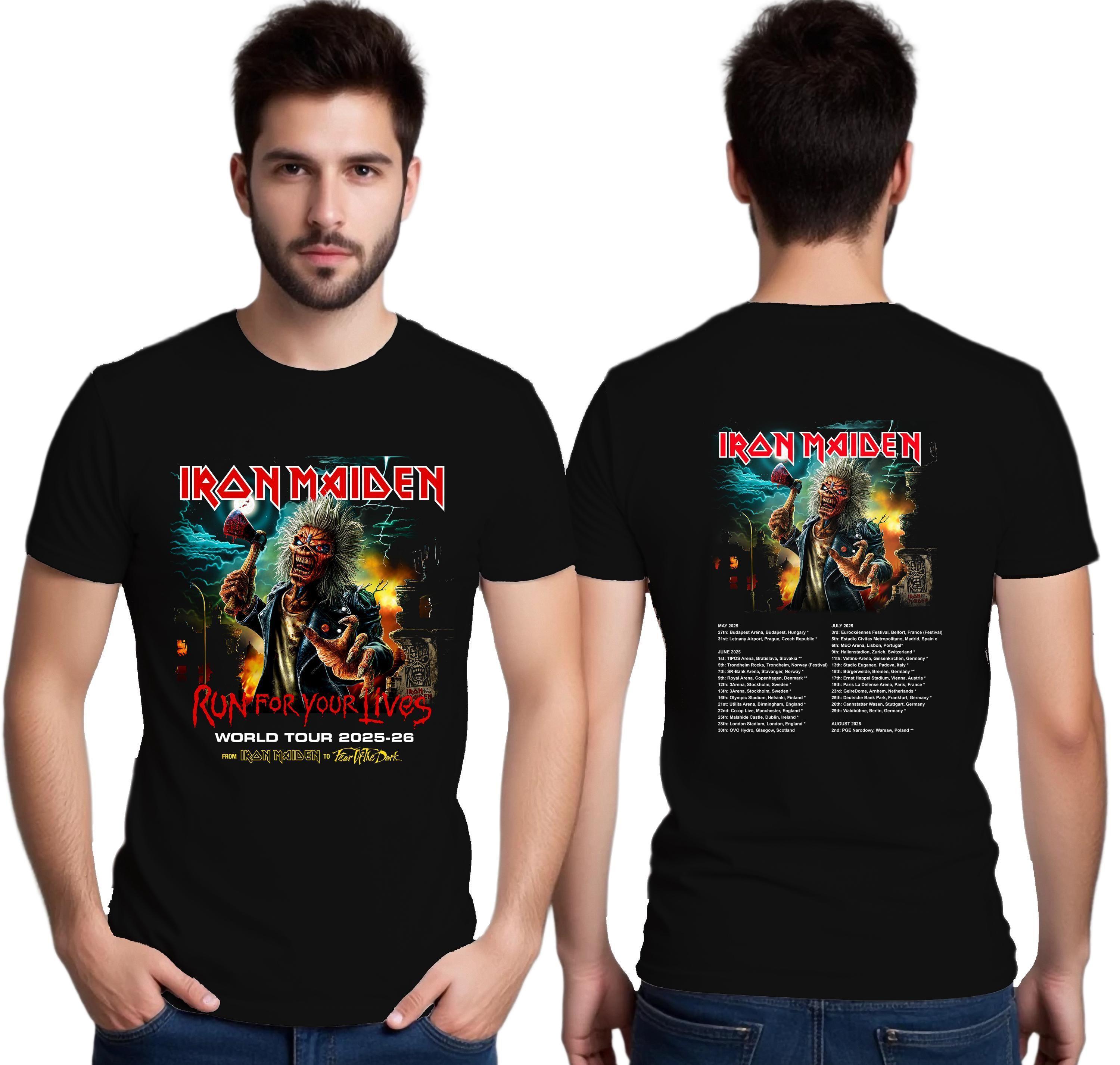 Iron Maiden Tour 202526 Vuitino Shirt