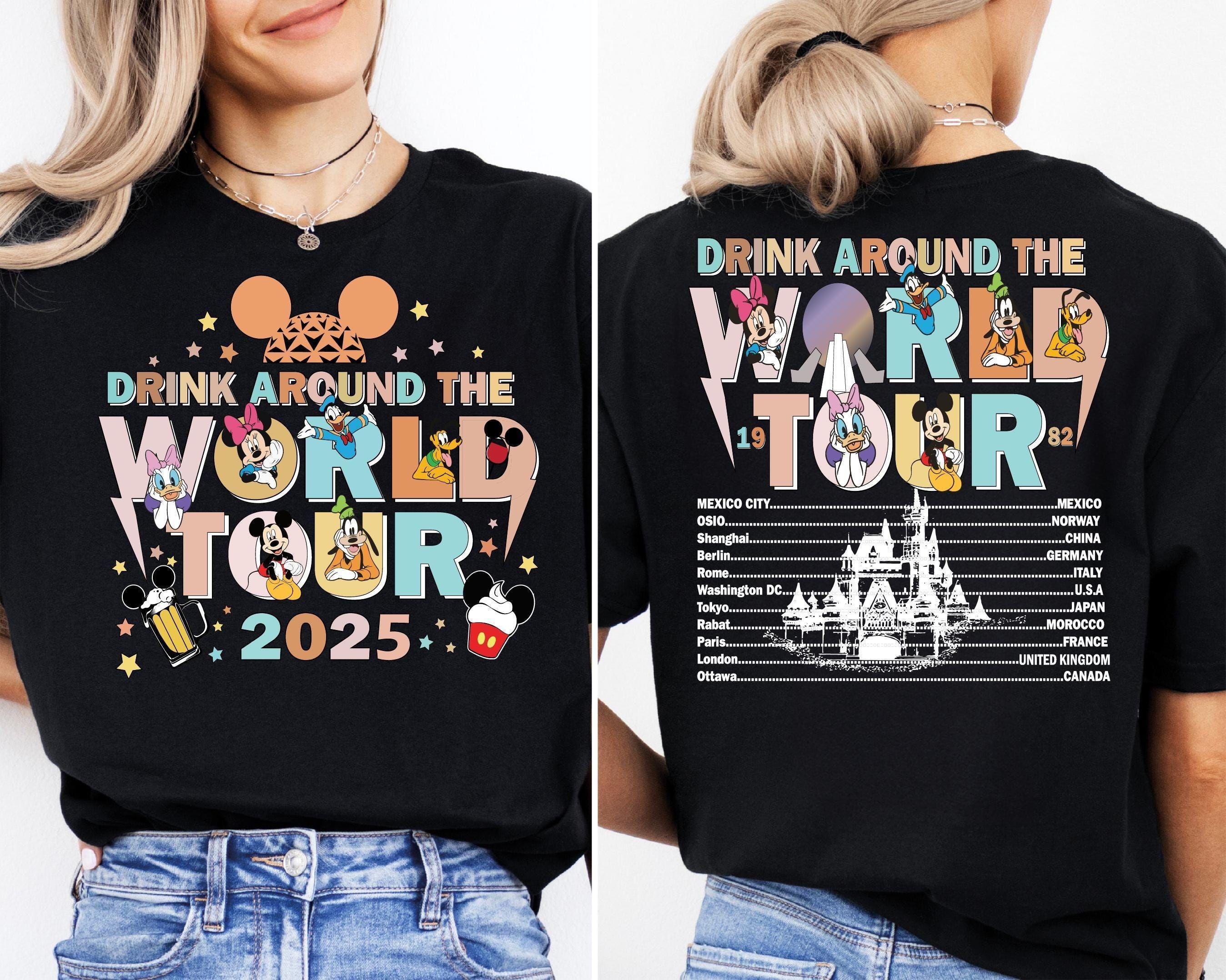 Drink Around The World Tour 2025 Vuitino Shirt