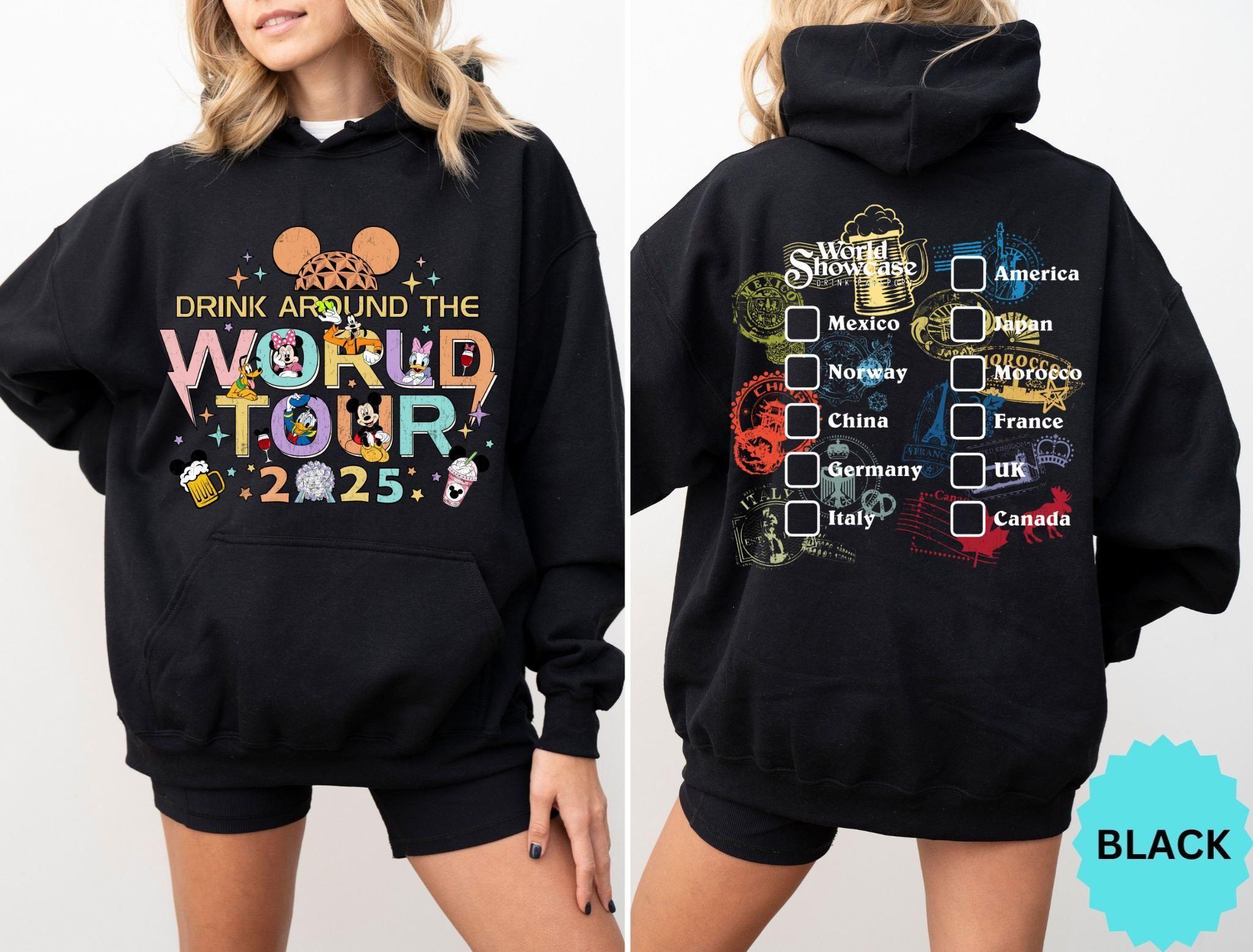 Epcot World Tour 2025 2 Vuitino Shirt