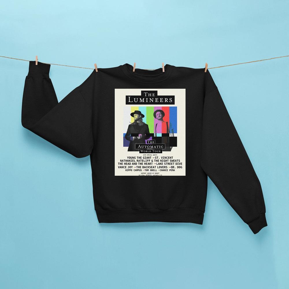 The Lumineers Automatic Tour 2025 Vuitino Merch