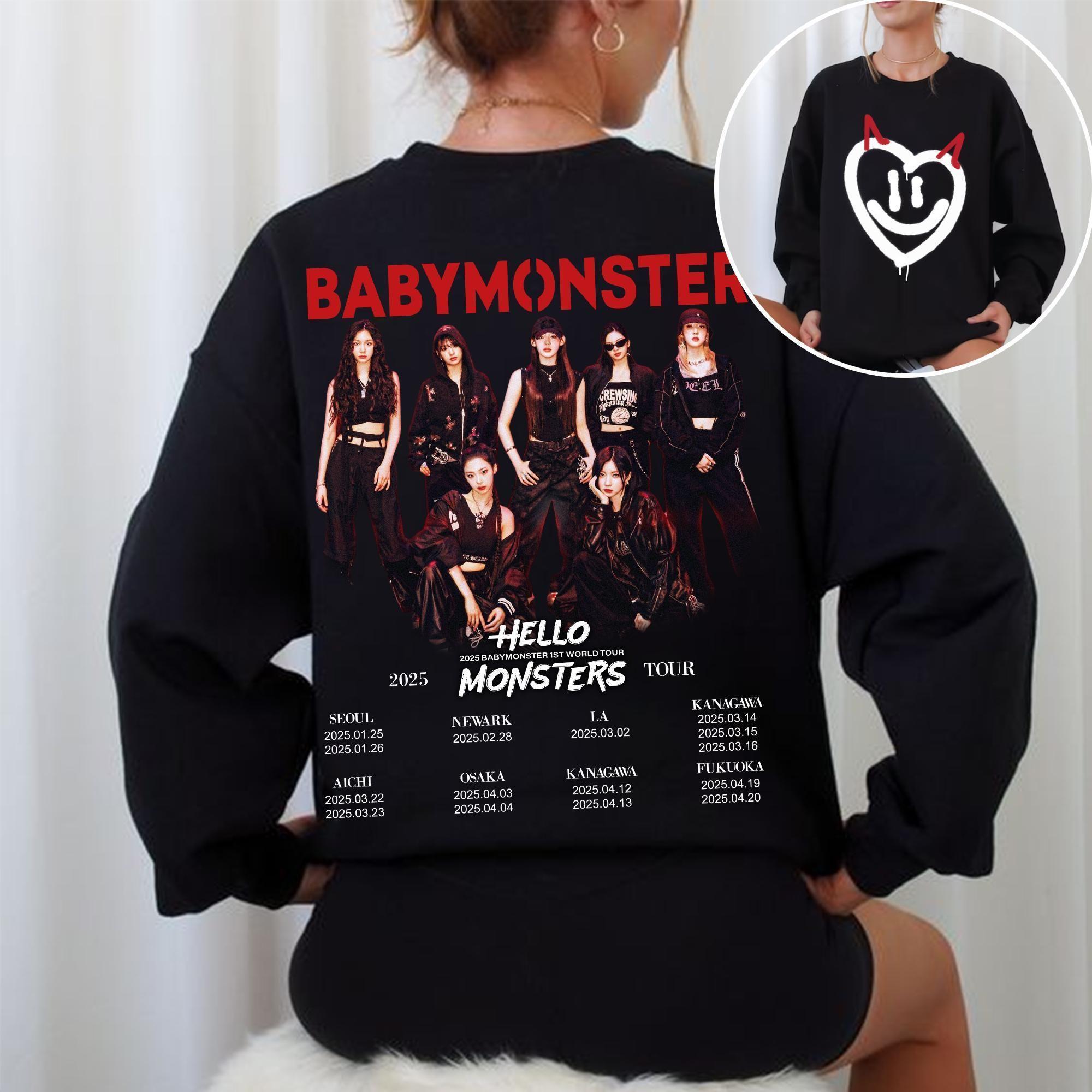 Babymonster Hello Monster World Tour 2025 Vuitino Merch