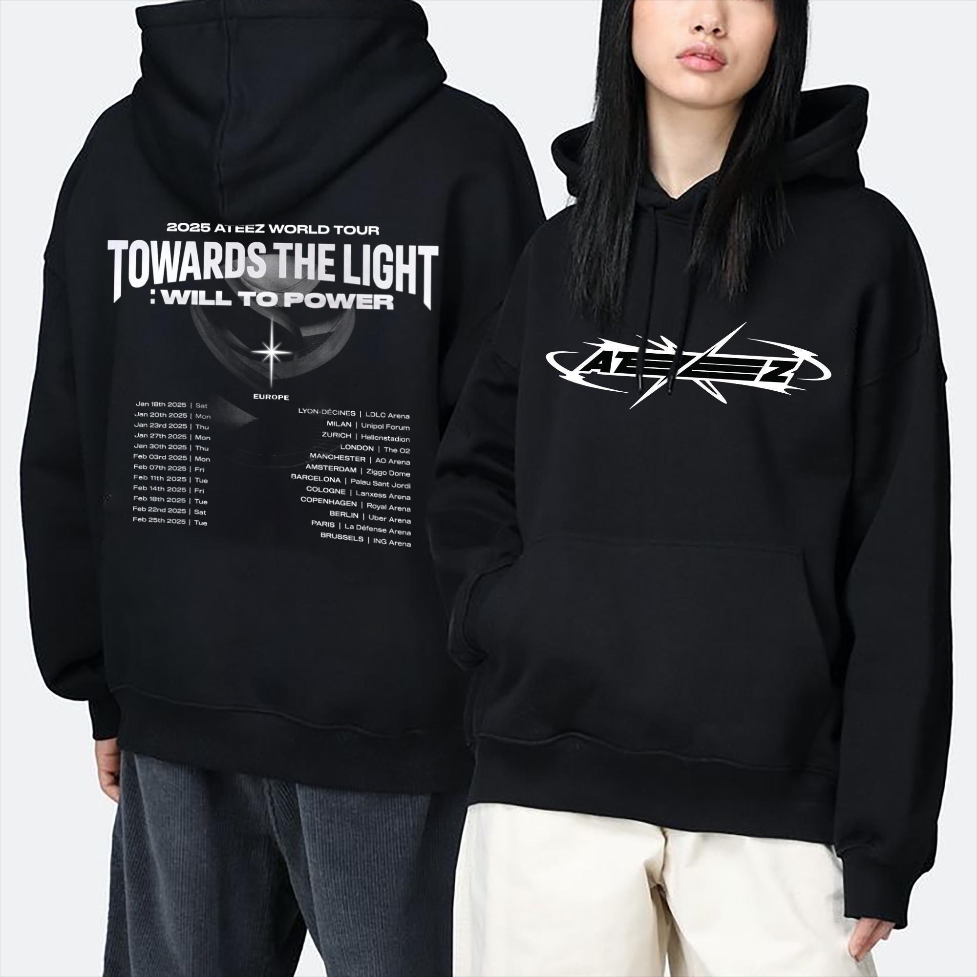 Az Towards The Light Will To Power World Tour 2025 Vuitino Merch