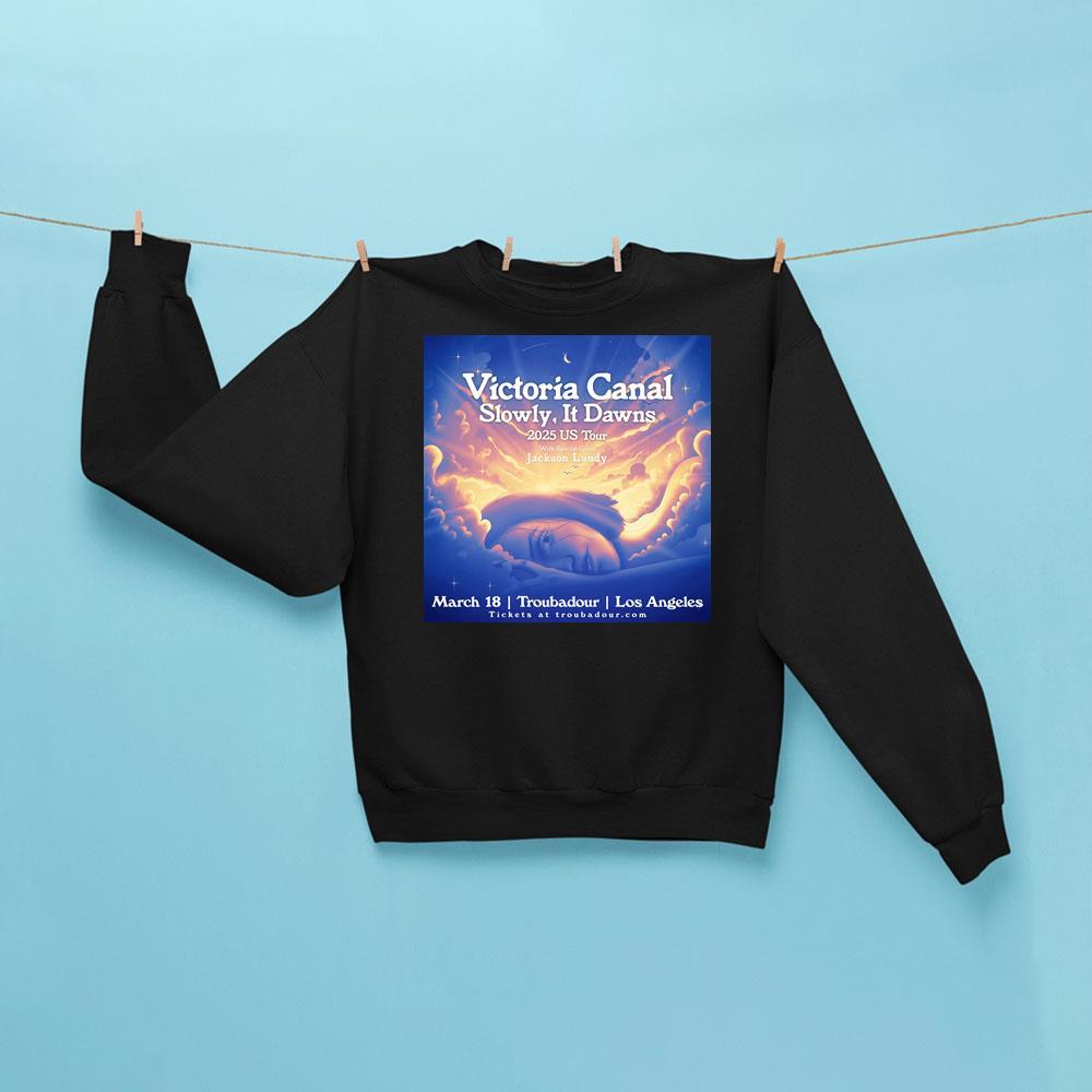 Victoria Canal Slowly It Dawns Tour 2025 Vuitino Merch