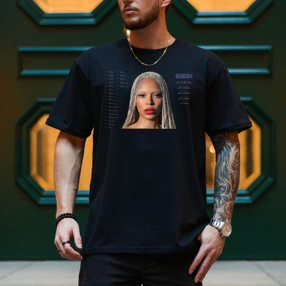 Design Beyonce Cowboy Carter Tour 2025 Dates 2 Vuitino Merch