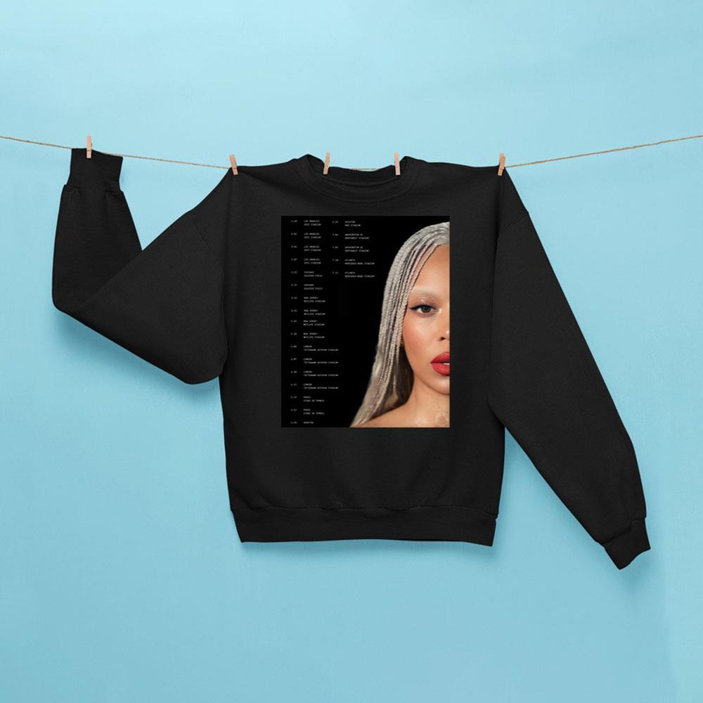 Beyonce Cowboy Carter Tour 2025 Dates Vuitino Shirt