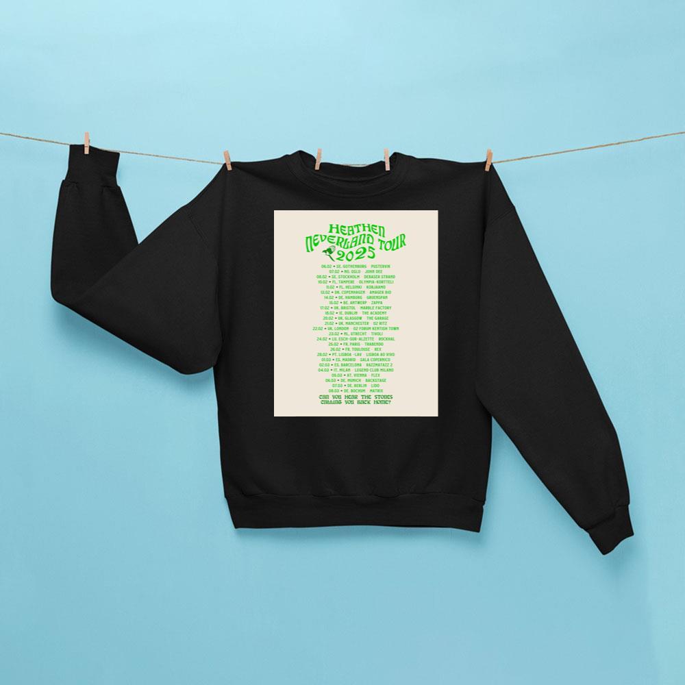 Green Lung Heathen Neverland Tour Feb Mar 2025 Vuitino Apparel