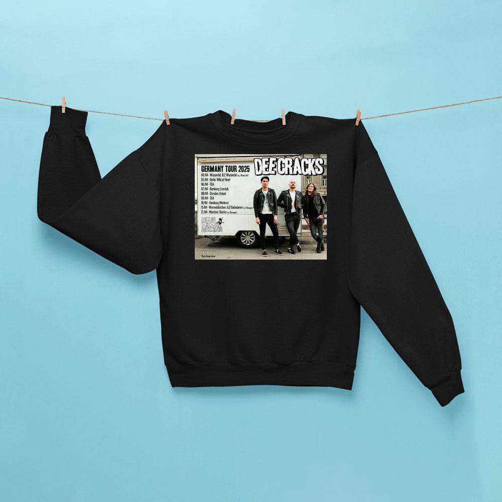Deecracks Germany Tour April 2025 Vuitino Merch