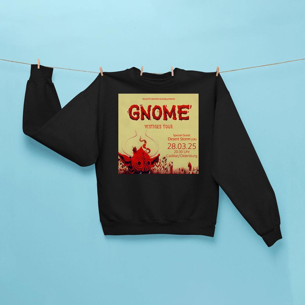 Gnome Vestiges Tour March 2025 Vuitino Merch