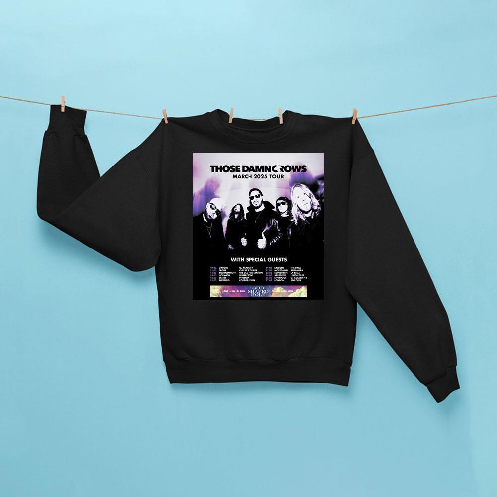 Those Damn Crows March 2025 Tour With Special Guests Vuitino Merch