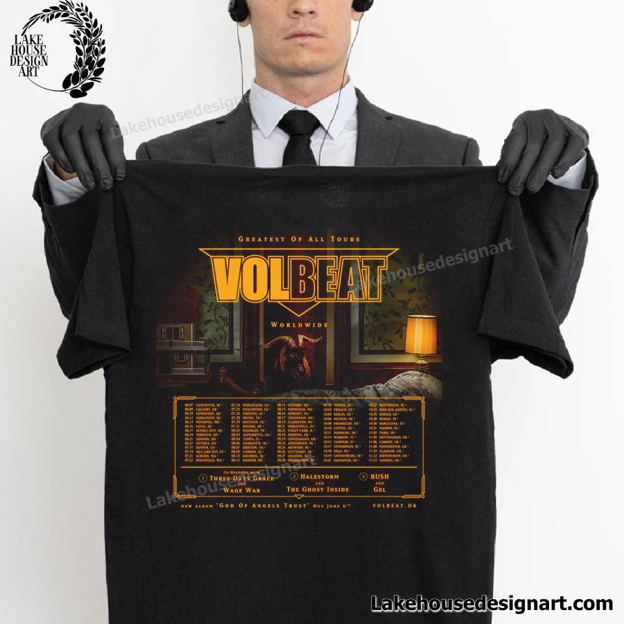 Volbeat Greatest Of All Tours Worldwide 2025 Shirt
