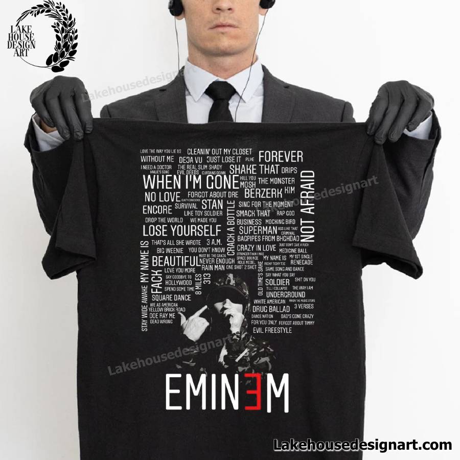 Eminem 2025 World Tour Shirt