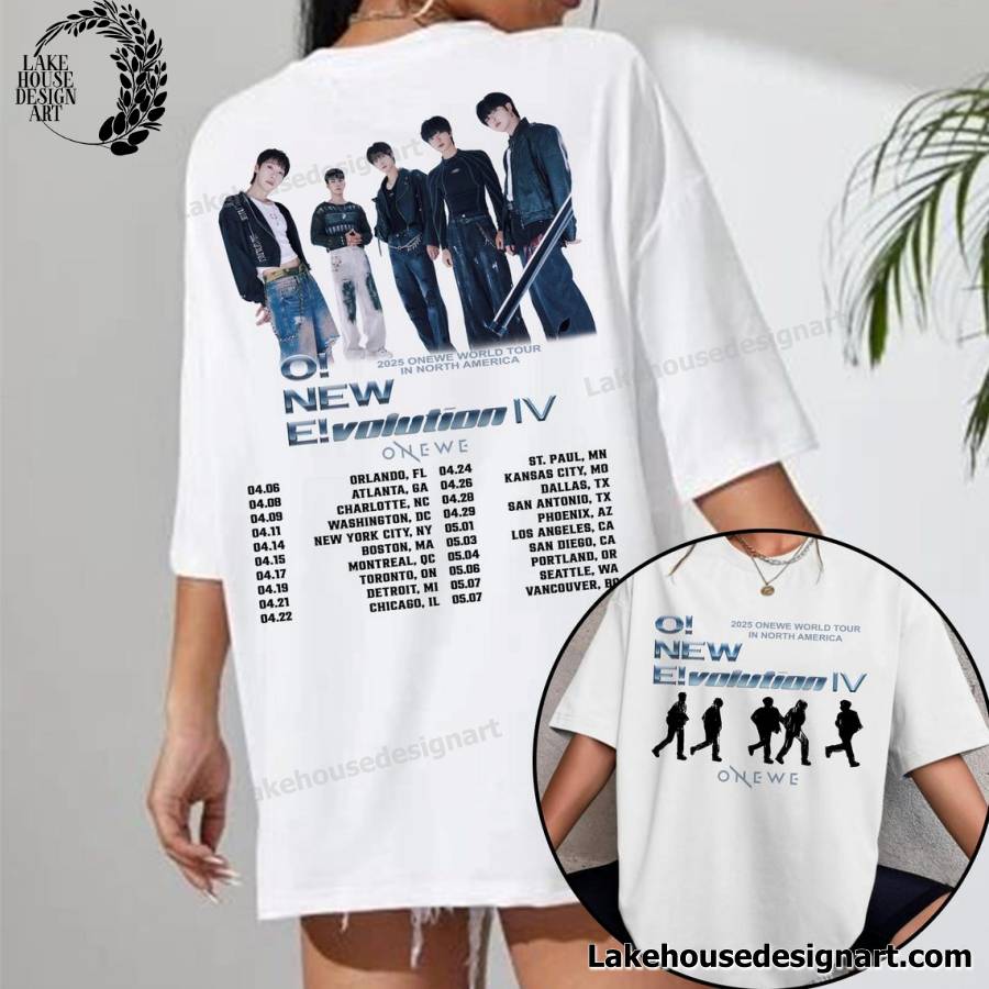 Onewe World Tour 2025 Shirt
