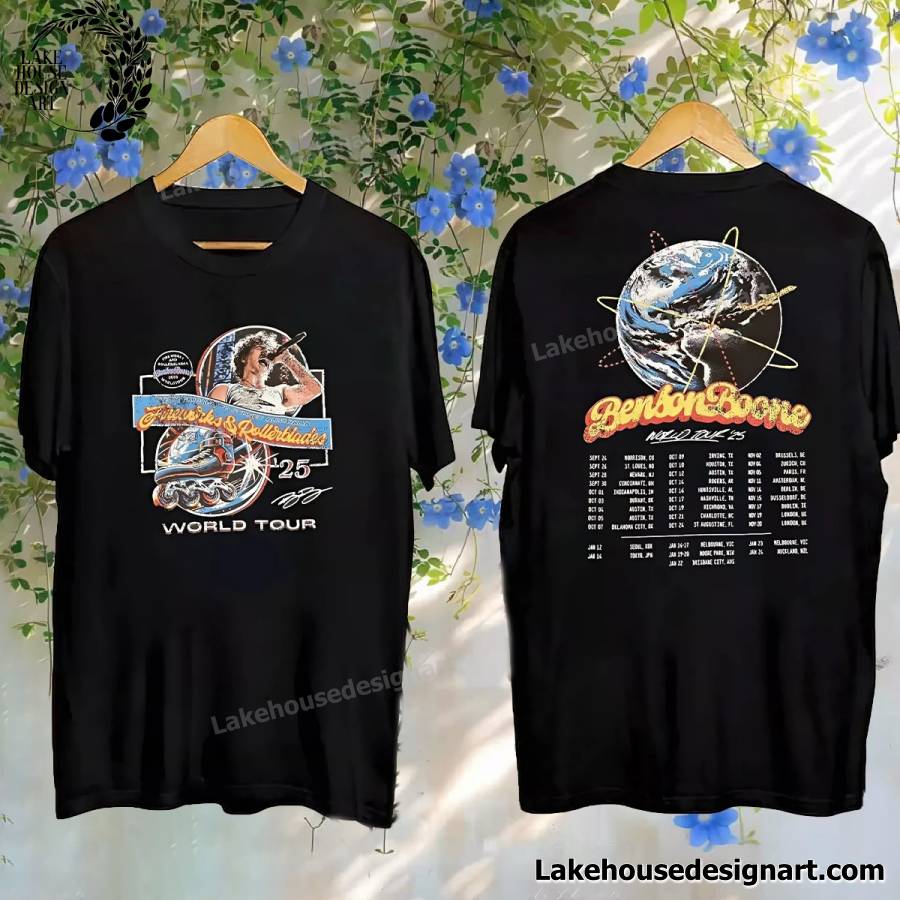 Benson Boone World Tour 2025 Shirt
