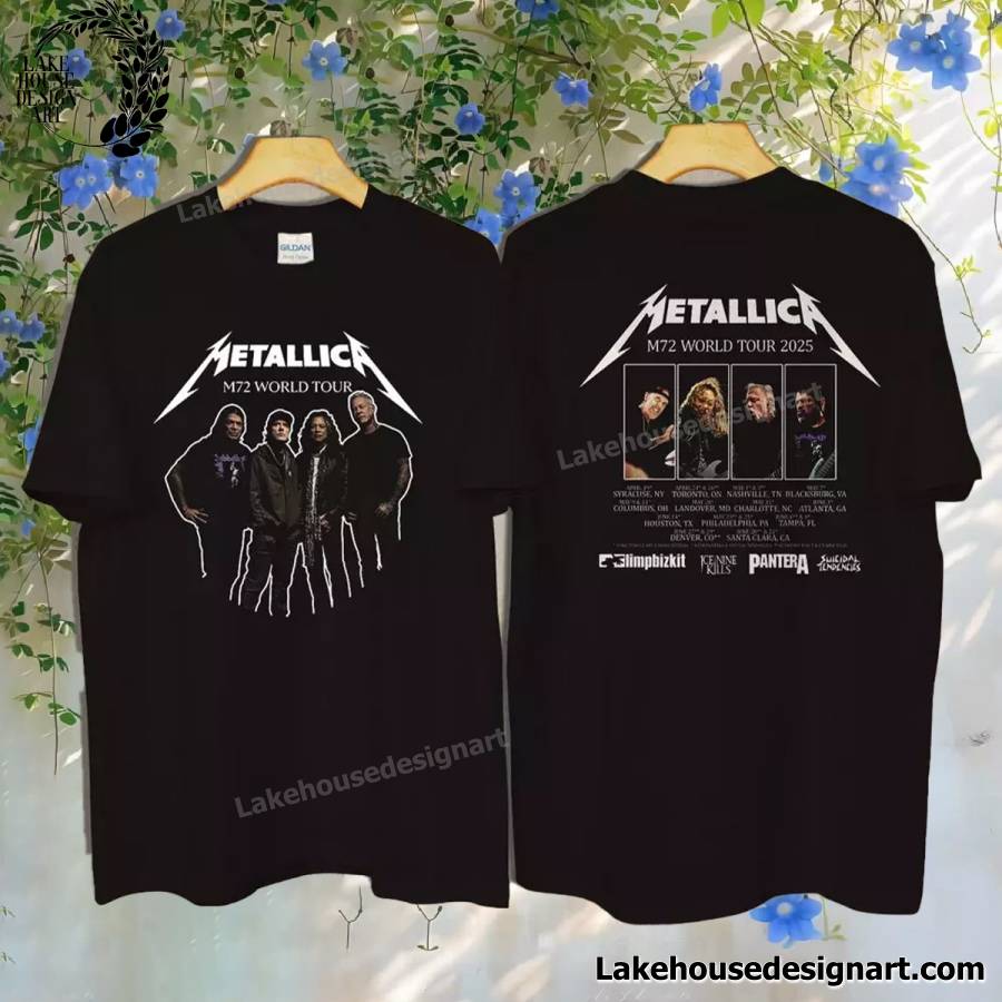 Metallica 2025 World Tour Shirt