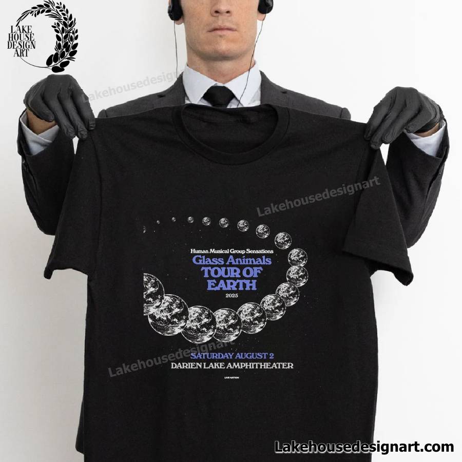 Glass Animals Tour Of Earth 2025 Shirt