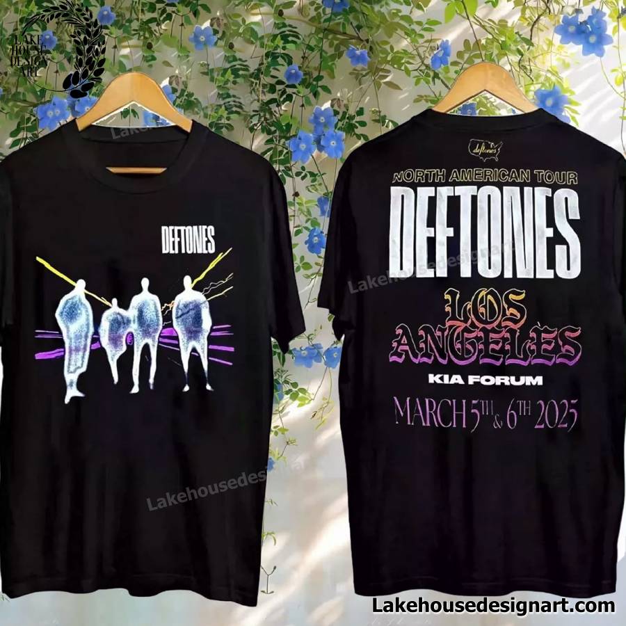 Deftones 2025 North America Tour Shirt