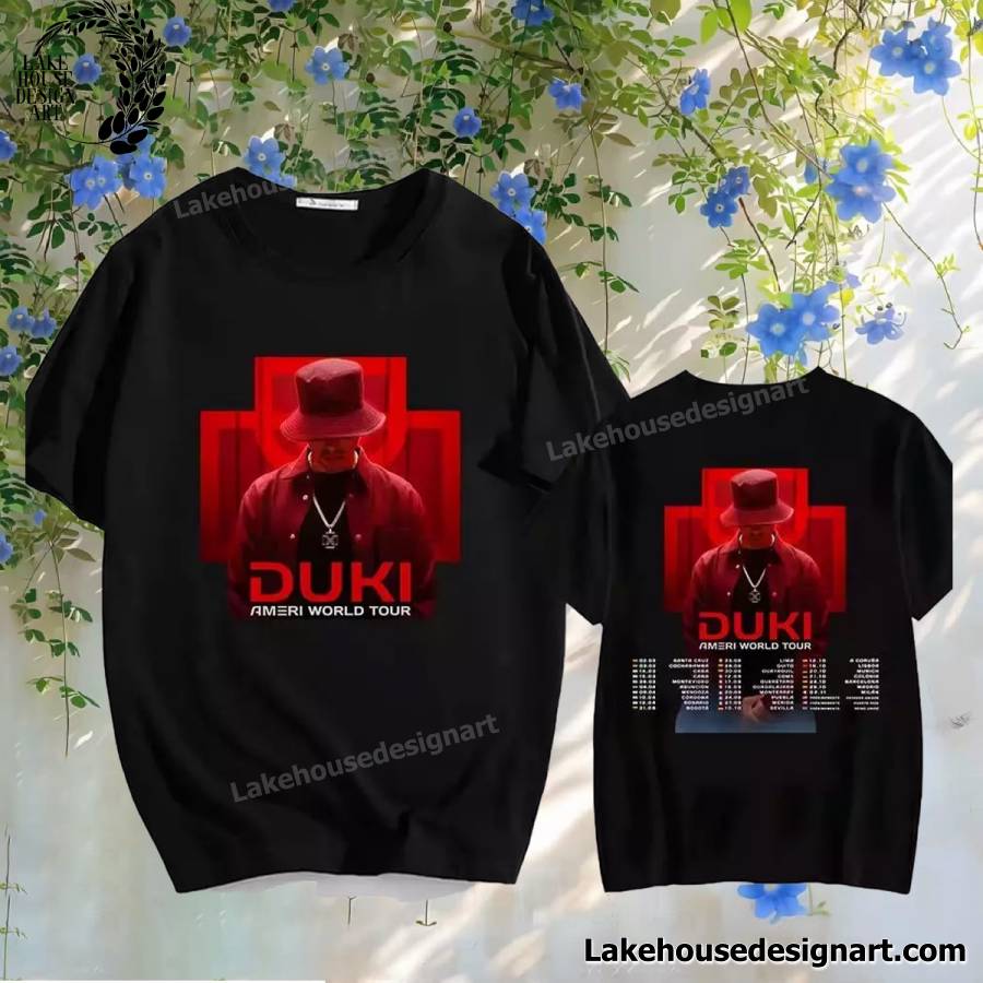 Duki Ameri World Tour 2025 Shirt