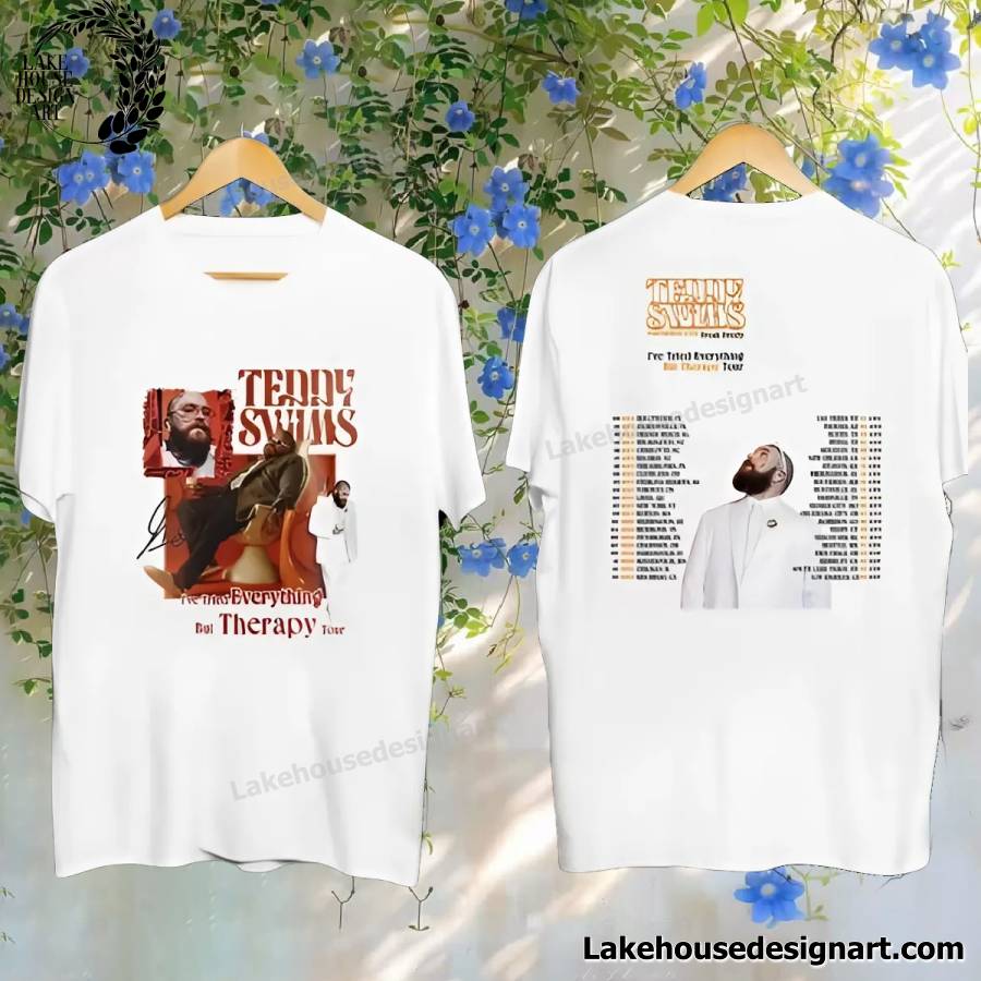 Teddy Swims Ive Tried Everything But Therapy 2025 Tour Shirt