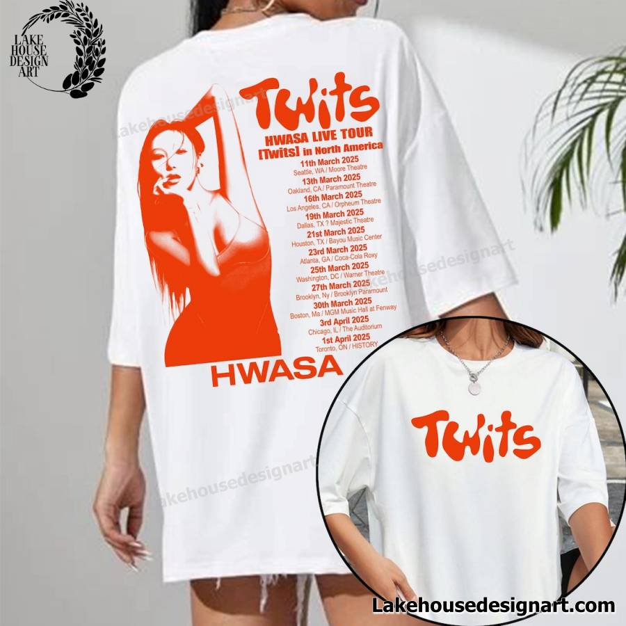 Hwasa Live Tour Twits 2025 Shirt
