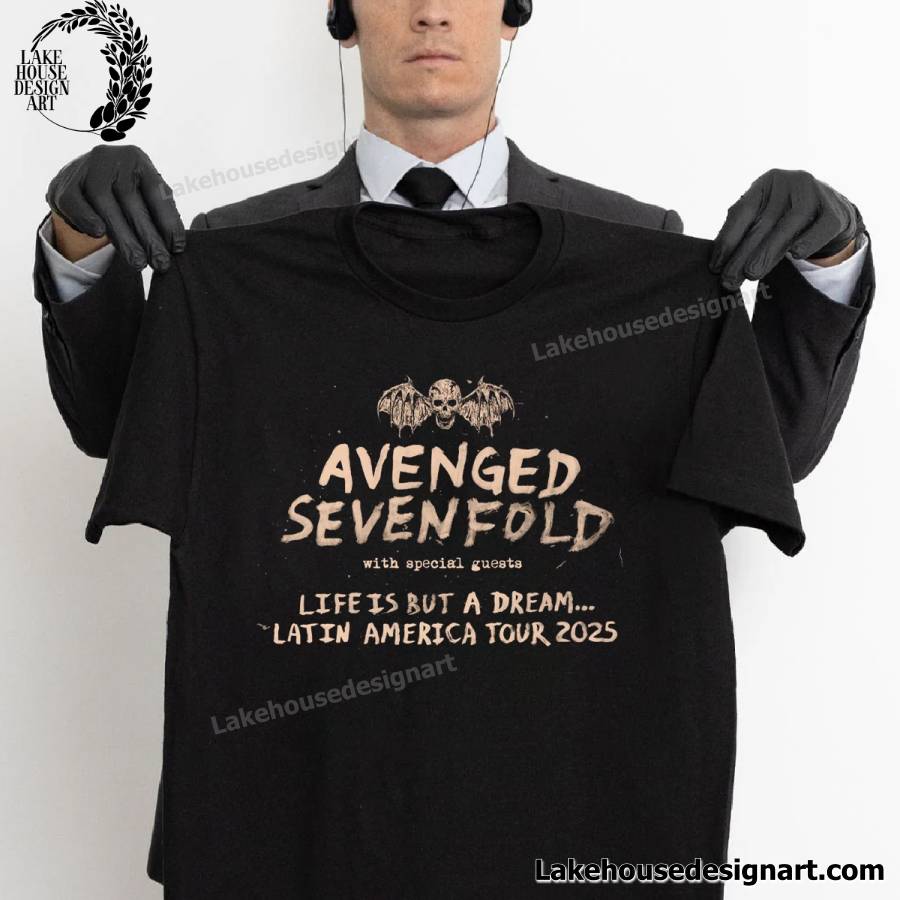 Avenged Sevenfold Life Is But A Dream Tour 2025 Shirt