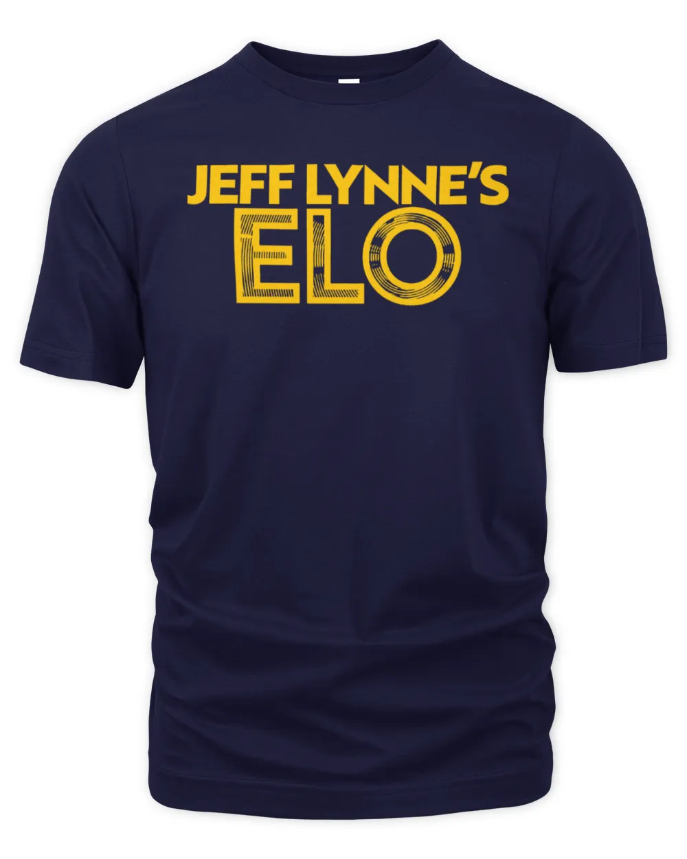Jeff Lynne'S Elo Navy Over And Out Official Shirt
